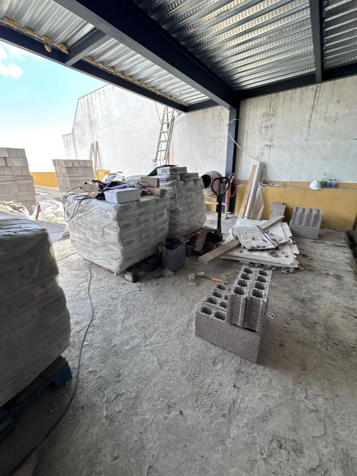 El material, listo para seguir