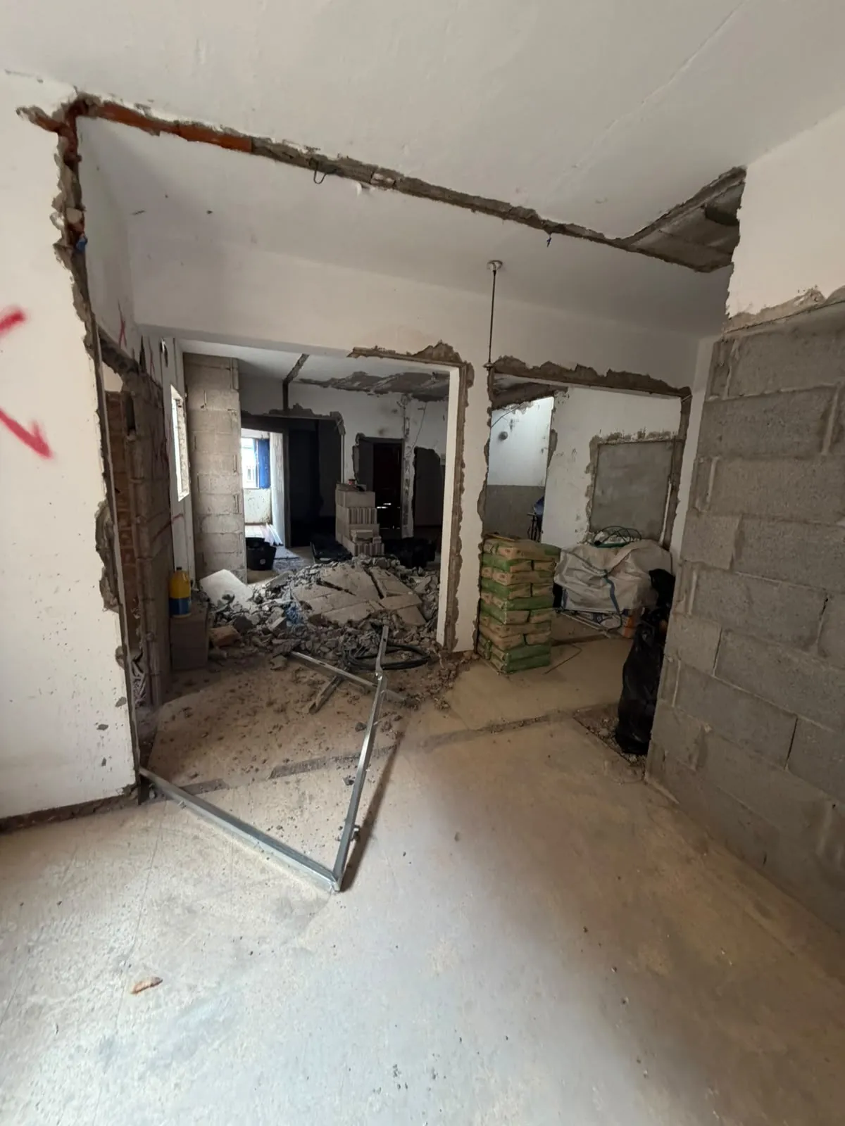 Huecos nuevos entre habitaciones